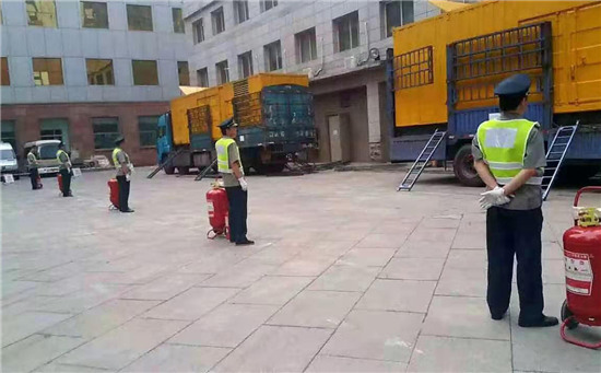 寮步镇租赁发电机案例